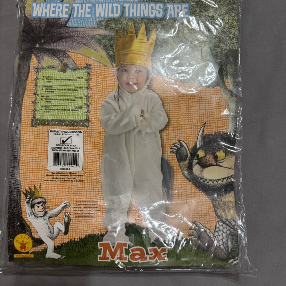Rubie's White and Gold Max Costume for Kids